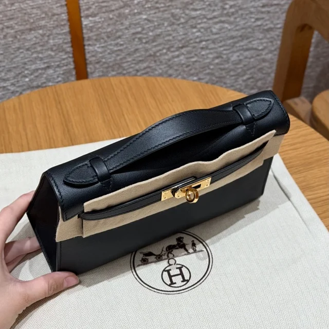 Unbranded Handbags Structured top-handle turn-lock handbag product detail image 13