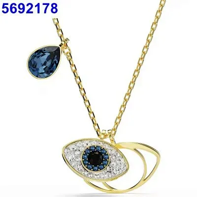 Swarovski Jewelry Crystal Halo Link Necklace product detail image 24