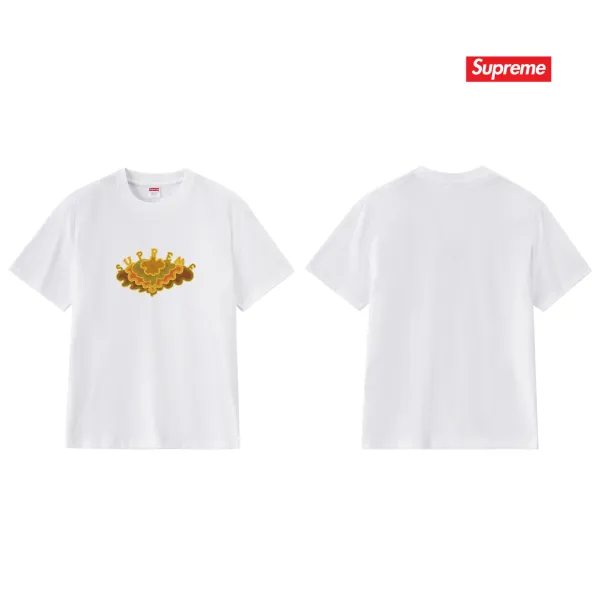 Supreme Floral Logo T-Shirt White - 8