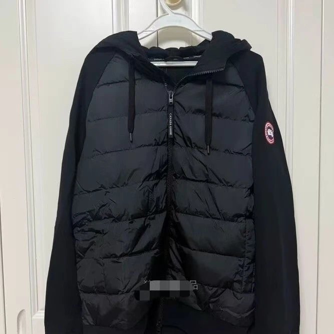 Canada Goose Jackets Stand-Collar Puffer Jacket — Black 1