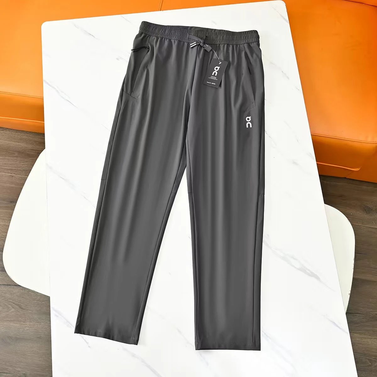 On Running Trail Pants Light Gray Pants - 13