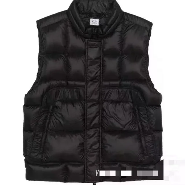 C.P. Company Down Jackets Hooded puffer jacket with rib-knit sleeves and lens sleeve pocket product detail image 7