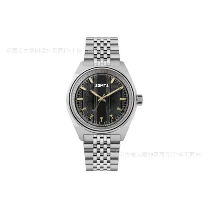 Design SGMTS Classic Two-Tone Silver-Gold Quartz Watch Watches - 4