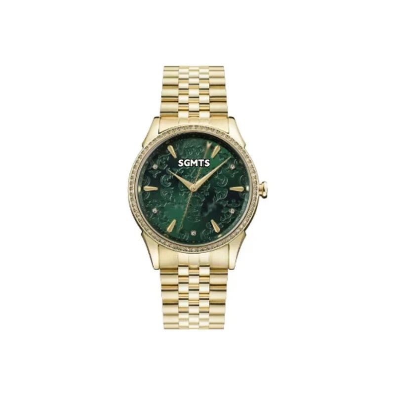 Design SGMTS Classic Two-Tone Silver-Gold Quartz Watch Watches - 3