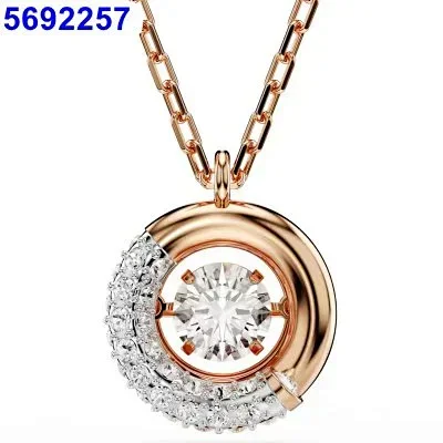 Swarovski Jewelry Crystal Halo Link Necklace product detail image 25