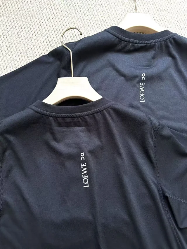 Loewe T-Shirts Short-Sleeve Anagram Logo T-Shirt product detail image 9