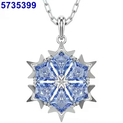 Swarovski Jewelry Crystal Halo Link Necklace product detail image 27