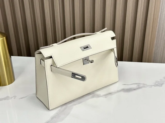 Unbranded Handbags Structured top-handle turn-lock handbag product detail image 3