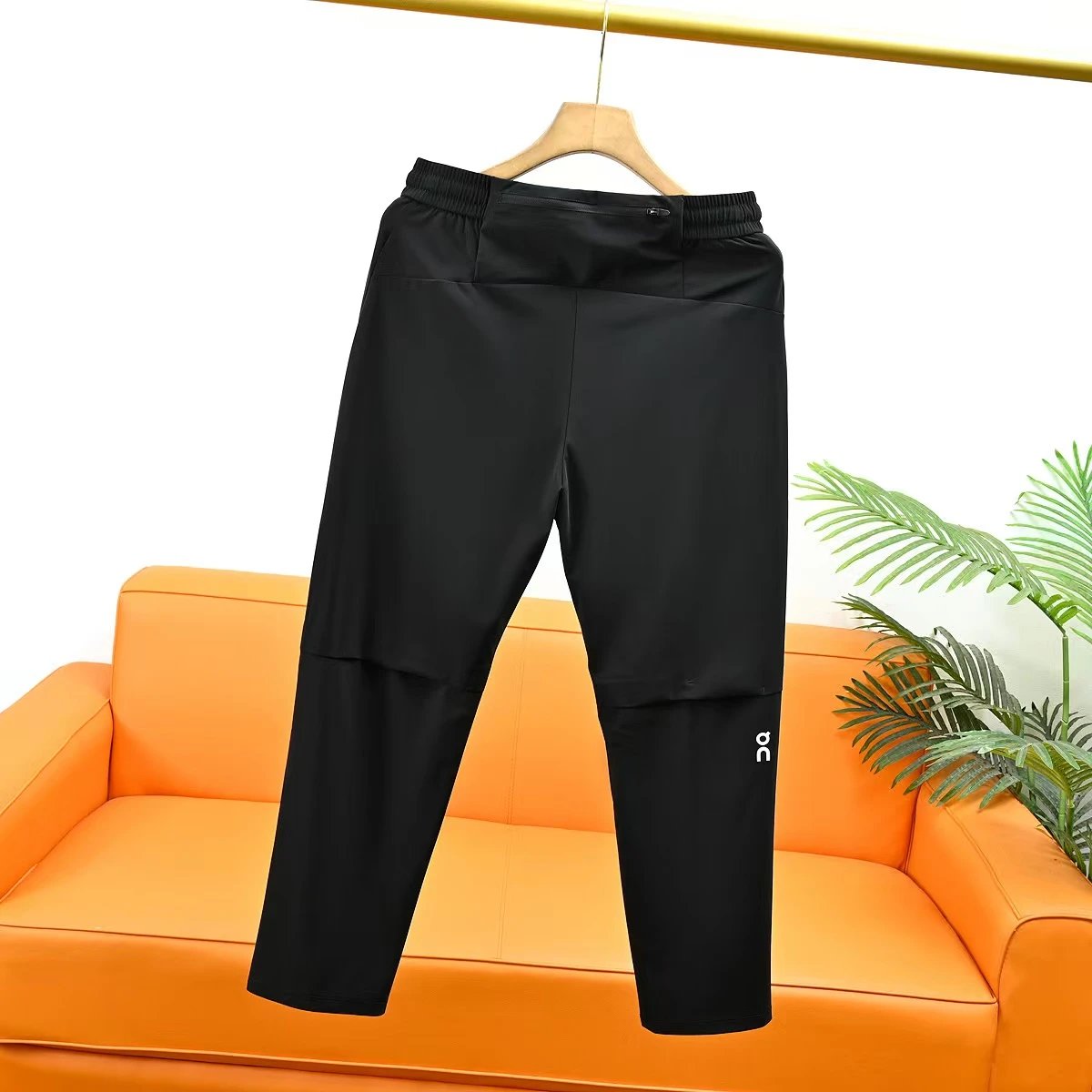 On Running Trail Pants Light Gray Pants - 14