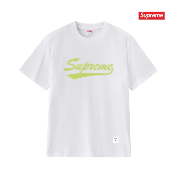 Supreme Script Logo T-Shirt Pink - 6