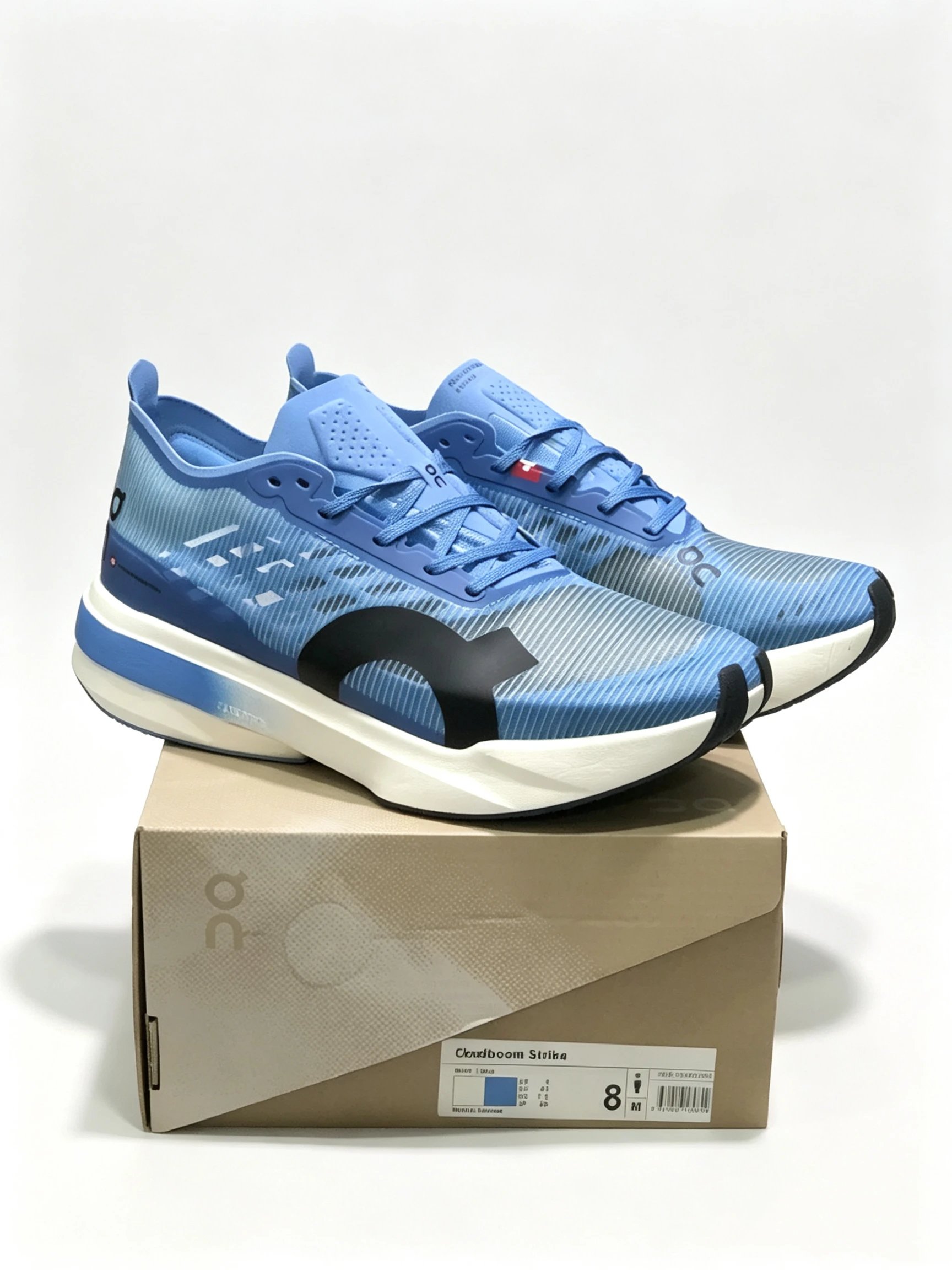 On Sneakers Cloudboom Strike and mesh running shoe styles product image