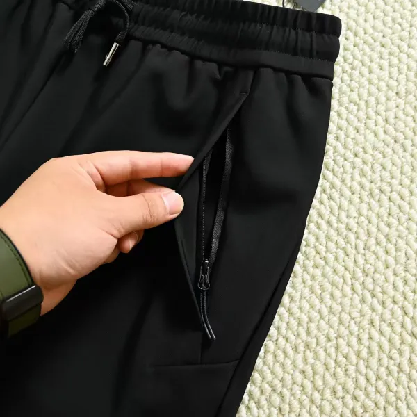 On Running Trail Pants Black Activewear Pants - 3