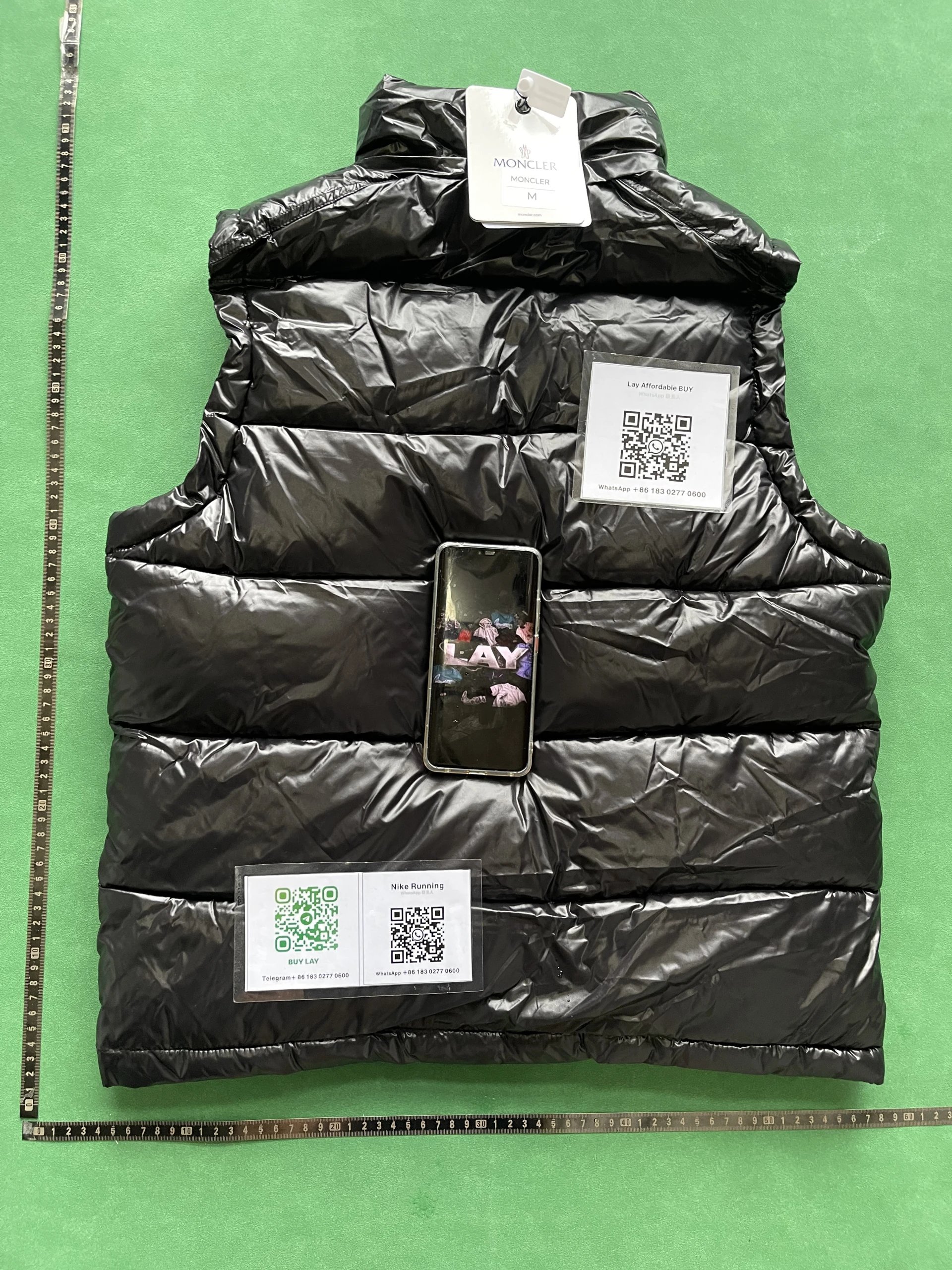 Moncler Vests Quilted puffer vest with detachable hood image 5