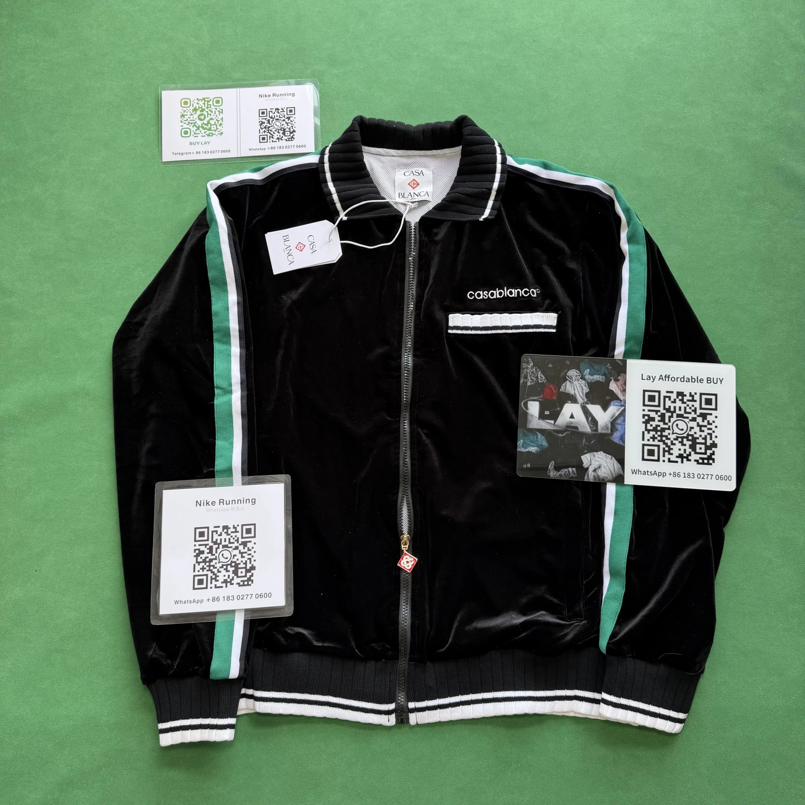 Casablanca Jackets Zip-Up Jacket image 10