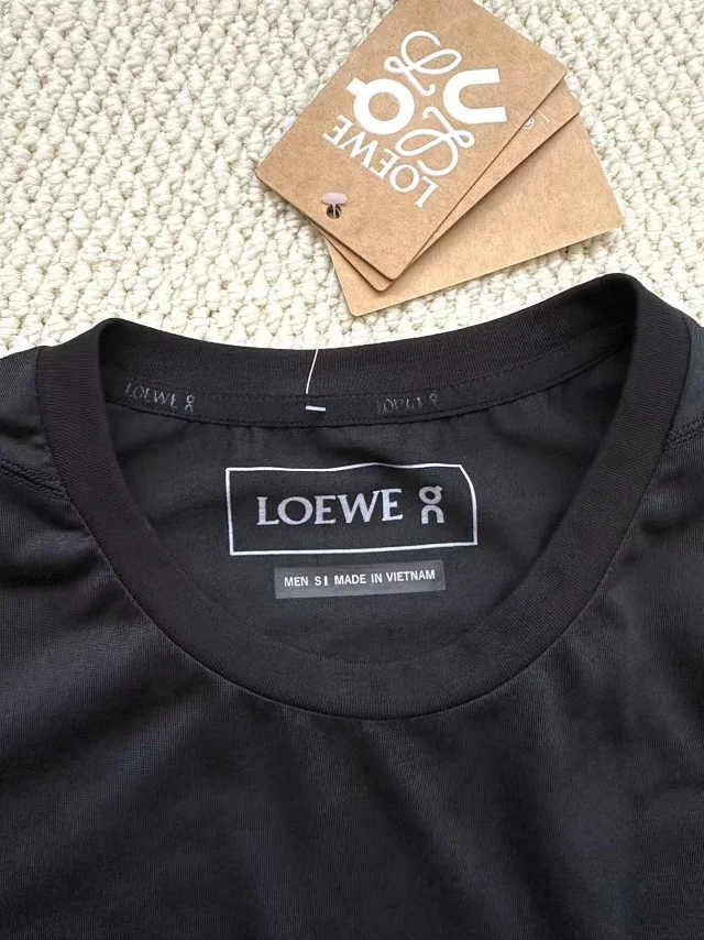 Loewe T-Shirts Short-sleeve logo T-shirt product detail image 3