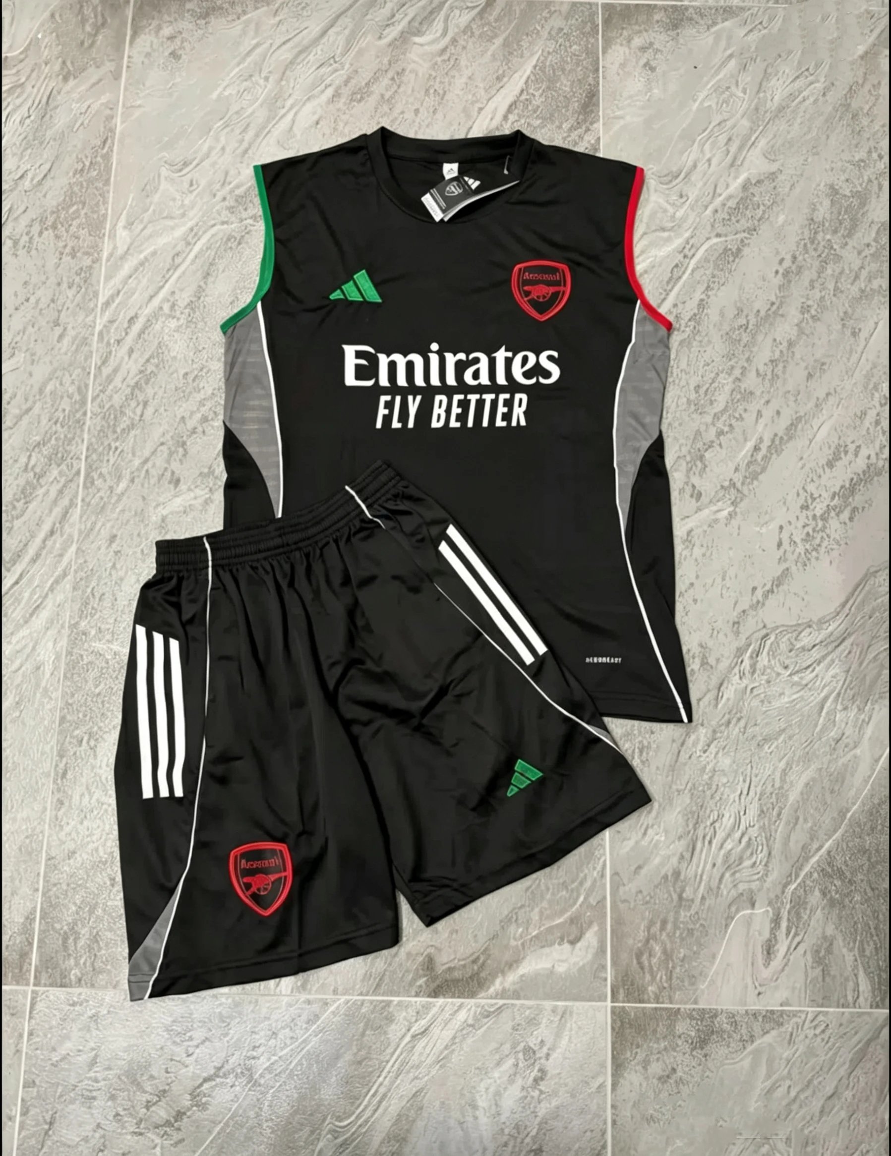 adidas Matching Sets Football jersey and shorts set image 6