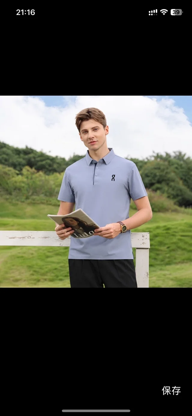 On Shirts Short-Sleeve Polo Shirt product detail image 1