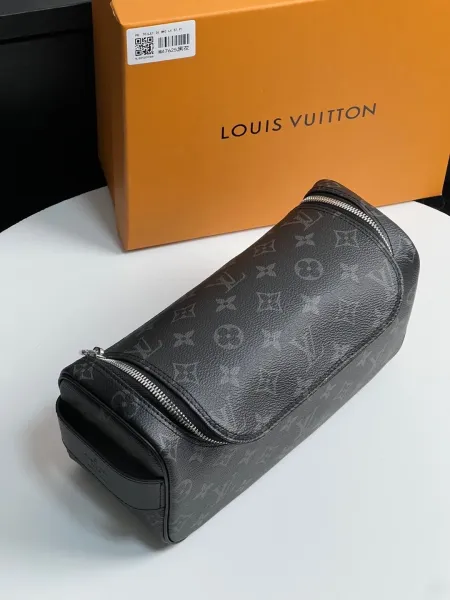 Louis Vuitton Monogram Canvas Toiletry Pouch M11510 Brown Clutches - 5