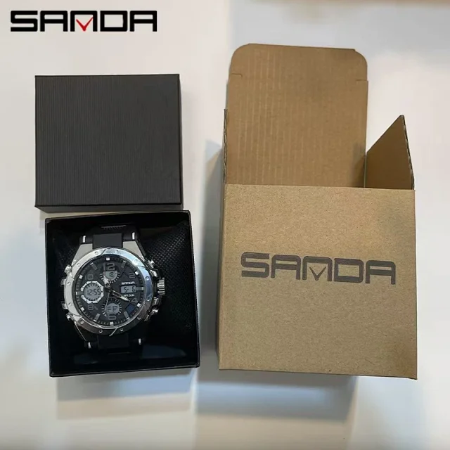 SANDA Watches Analog-Digital Sports Watch product detail image 3
