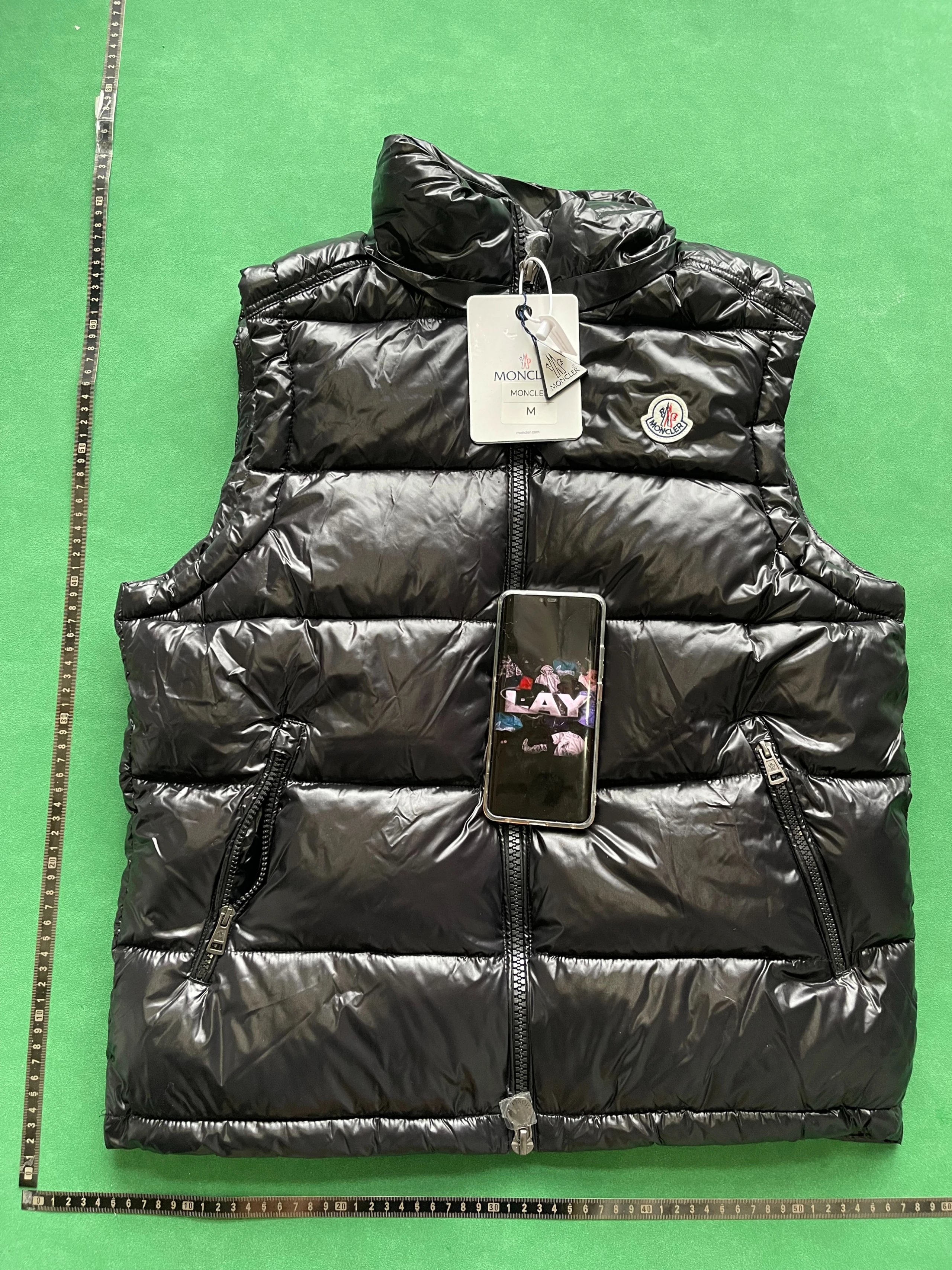 Moncler Vests Quilted puffer vest with detachable hood image 7