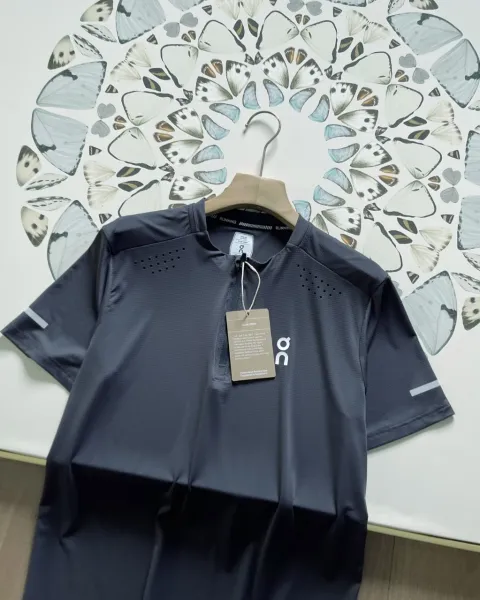 On Running Performance T-Shirt Sage Green Activewear Top - 9