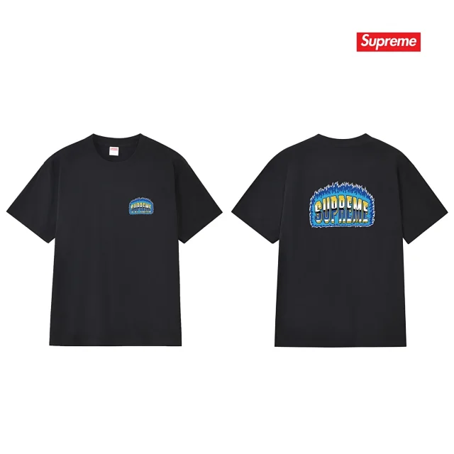 Supreme T-Shirts Flame Logo Graphic product detail image 13