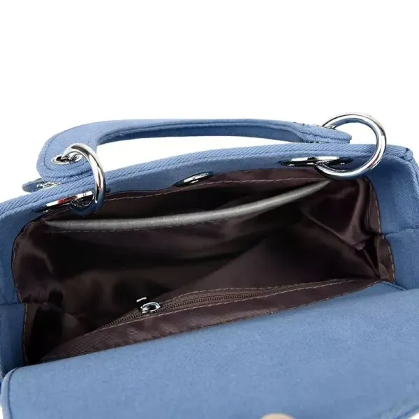 Dior Lady Dior Silver Perforated Leather Handbag - 11