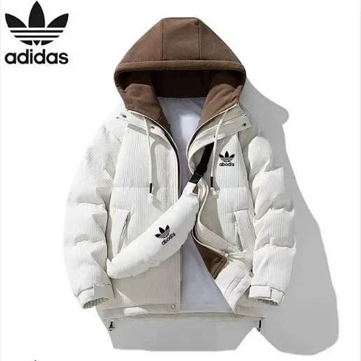 Adidas Down Jackets Hooded puffer jacket product detail image 11