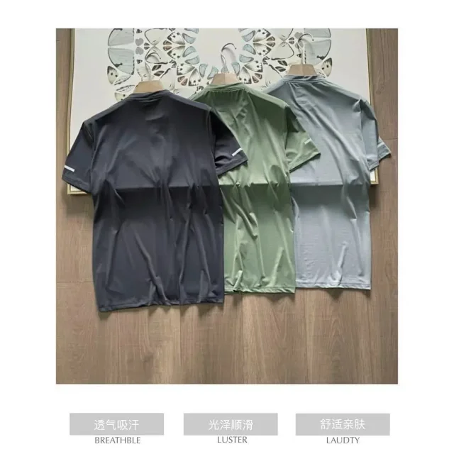 On T-Shirts Men's short-sleeve half-zip running T-shirt product detail image 13