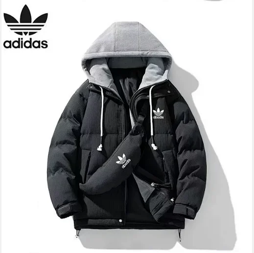 Adidas Down Jackets Hooded puffer jacket product detail image 1