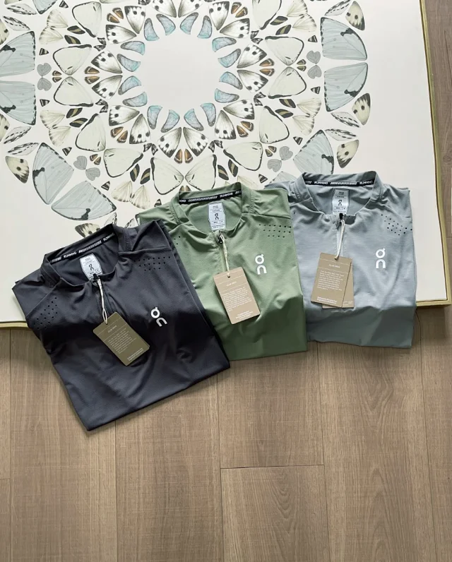 On T-Shirts Men's short-sleeve half-zip running T-shirt product detail image 4