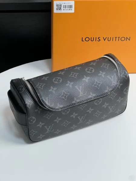 Louis Vuitton Monogram Canvas Toiletry Pouch M11510 Brown Clutches - 9