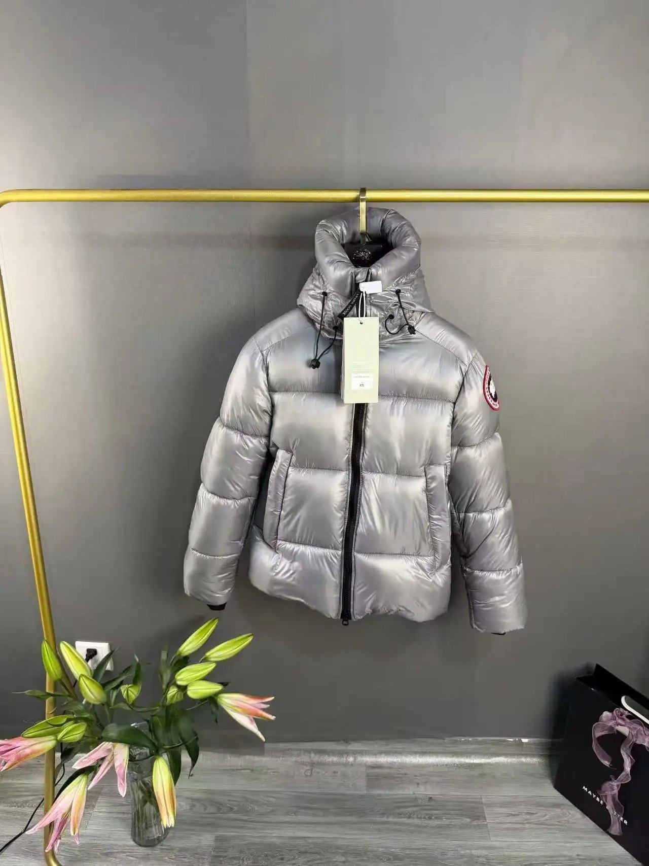 Canada Goose Down Jackets Quilted puffer jacket with Arctic Program sleeve patch — 33