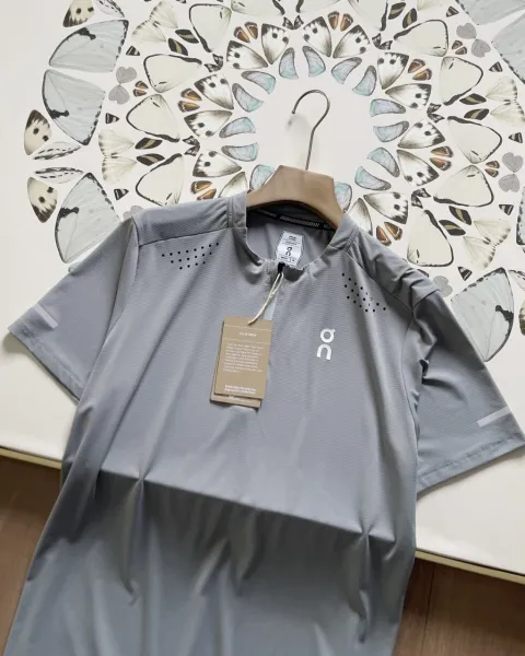 On Running Performance T-Shirt Sage Green Activewear Top - 11