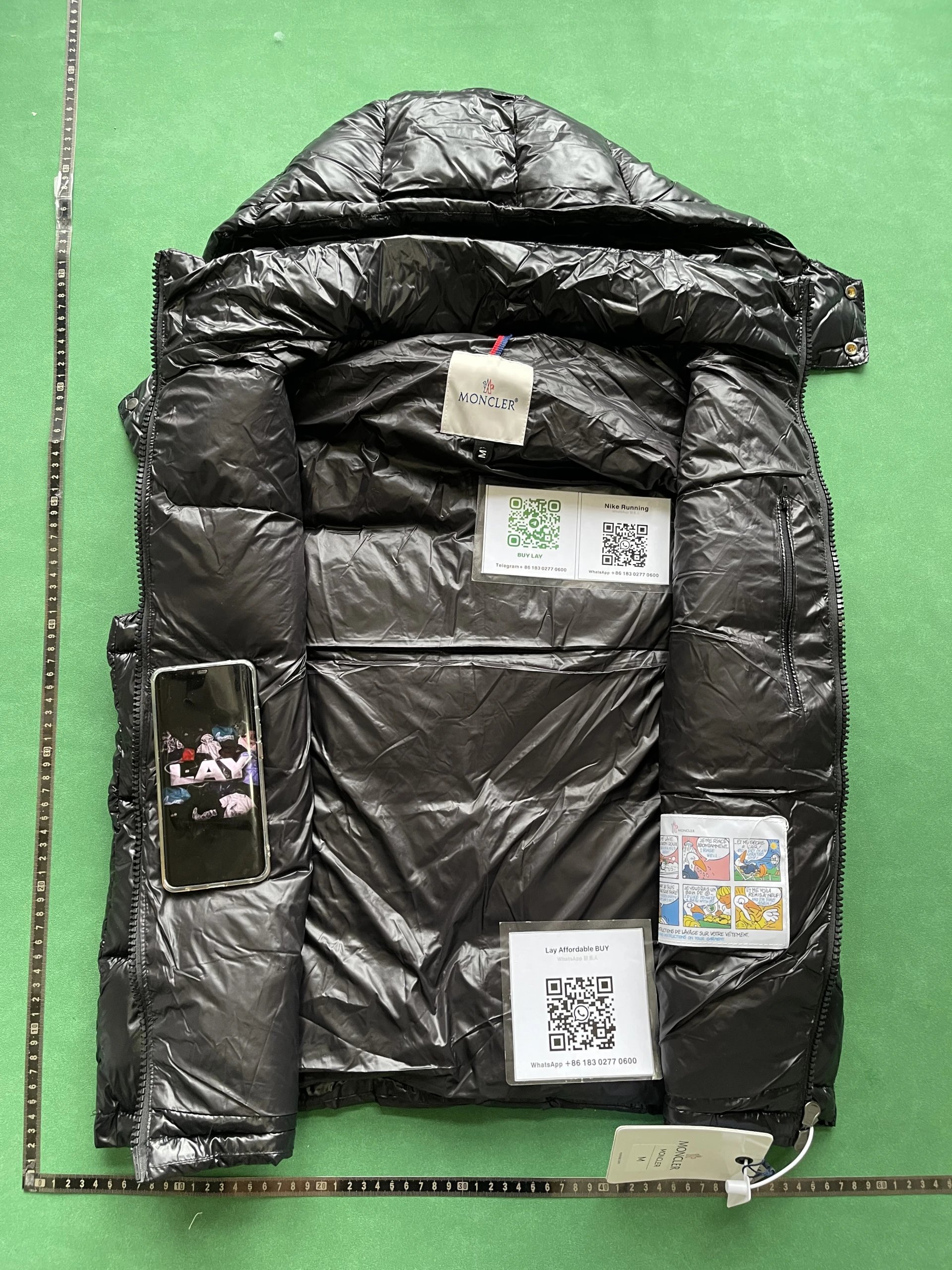 Moncler Vests Quilted puffer vest with detachable hood image 6