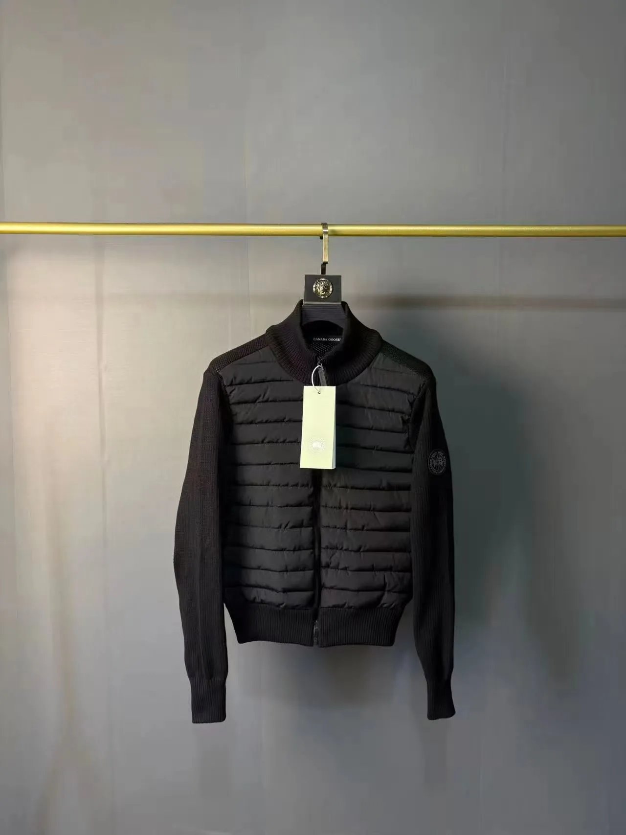 Canada Goose Down Jackets Quilted puffer jacket with Arctic Program sleeve patch — 11