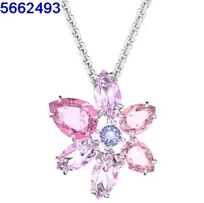 Swarovski Jewelry Crystal Halo Link Necklace product detail image 22