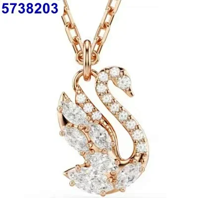 Swarovski Jewelry Crystal Halo Link Necklace product detail image 28