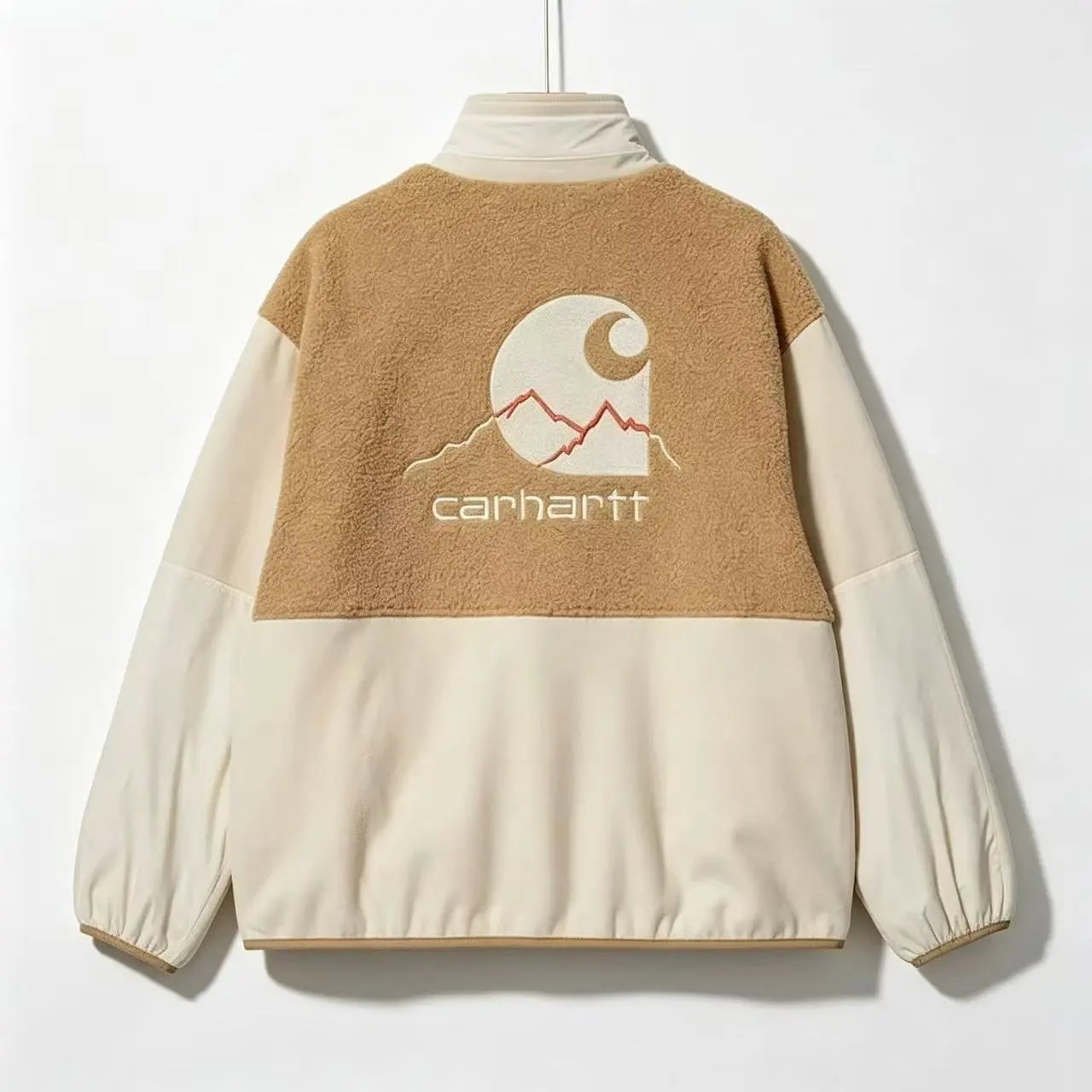 Carhartt Jackets Colorblock Sherpa Fleece High-Neck Zip Jacket product image