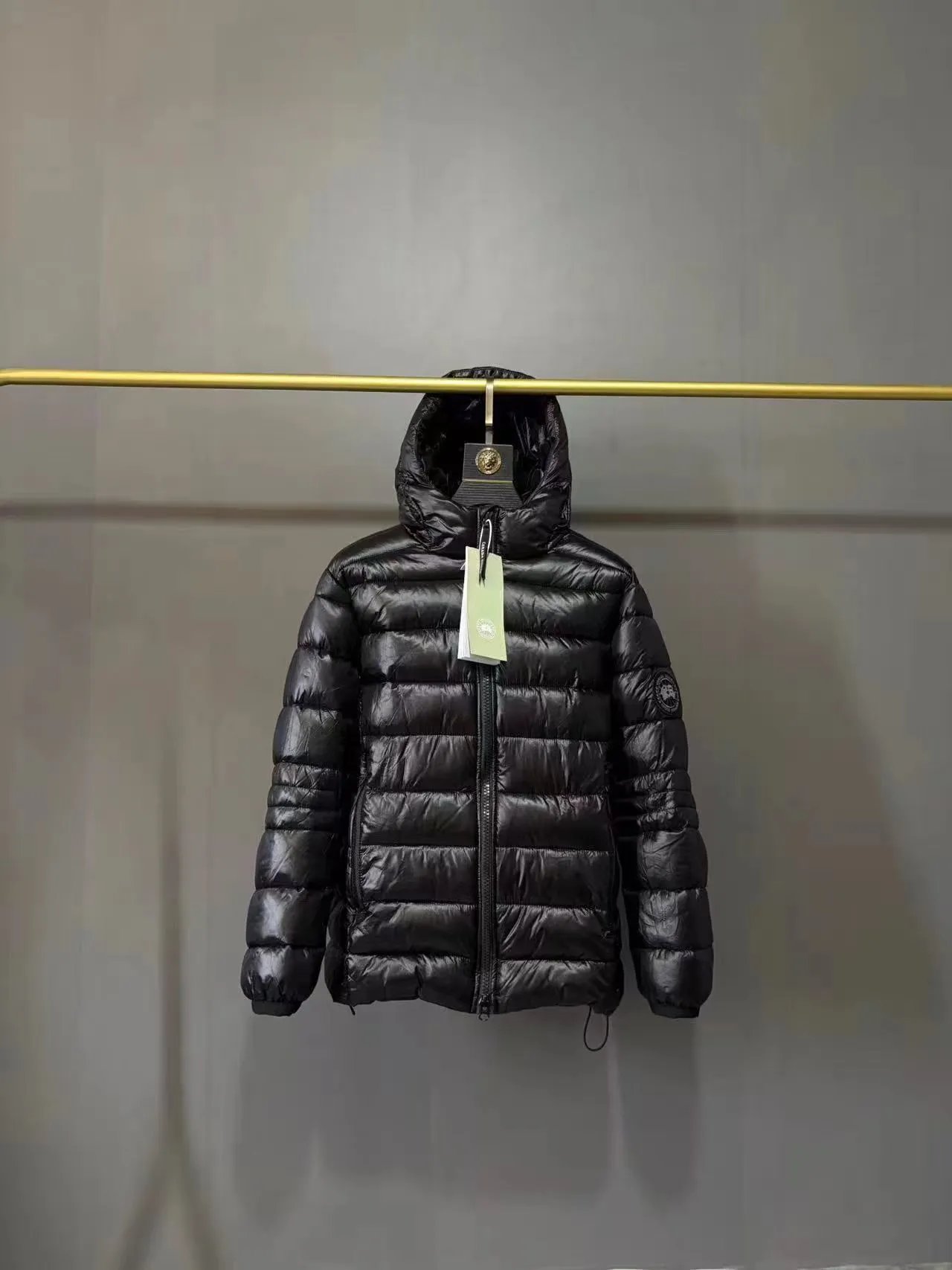 Canada Goose Down Jackets Quilted puffer jacket with Arctic Program sleeve patch — 27