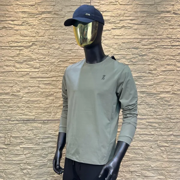 On Running Long Sleeve Base Layer Sage Green - 7