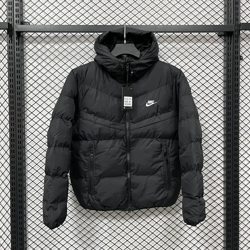 Nike Down Jackets Hooded puffer — 10-CV