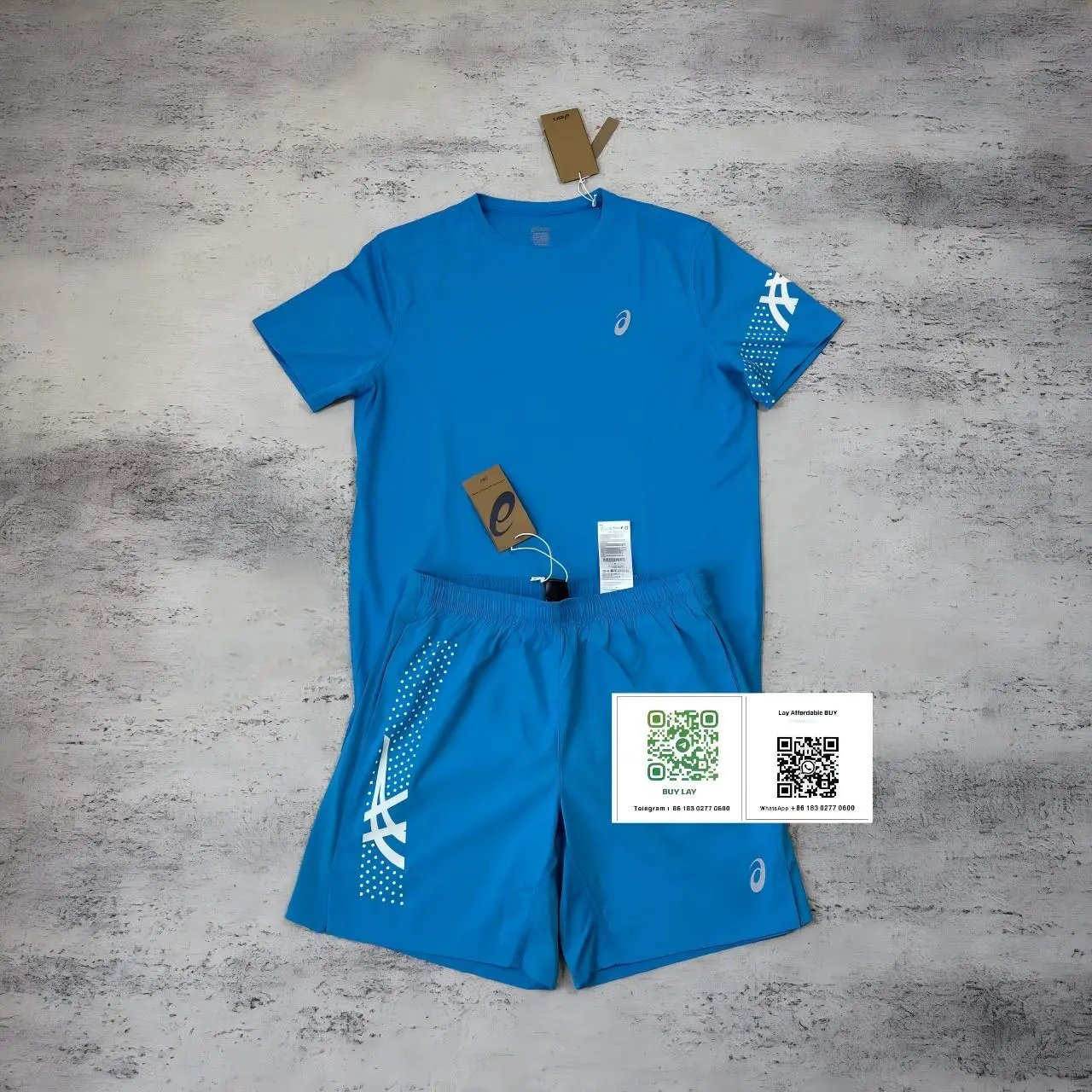 ASICS Matching Sets Short-Sleeve Performance T-Shirt and Shorts Set image 7