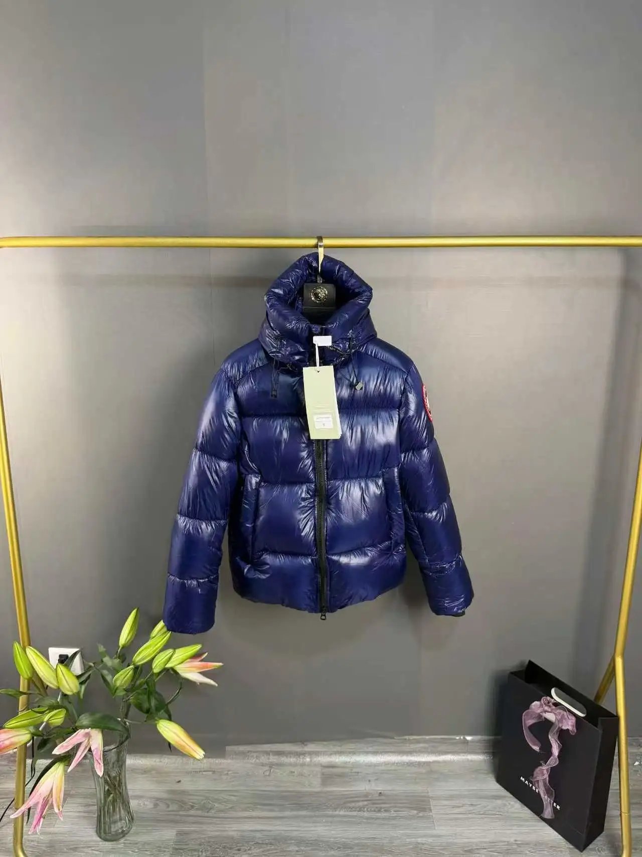 Canada Goose Down Jackets Quilted puffer jacket with Arctic Program sleeve patch — 31