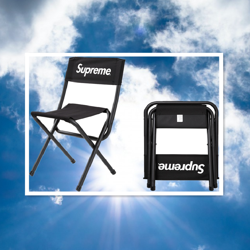 Supreme Chair 15ssColeman Folding Chair Fishing Outdoor Folding Chair Medieval Accessories