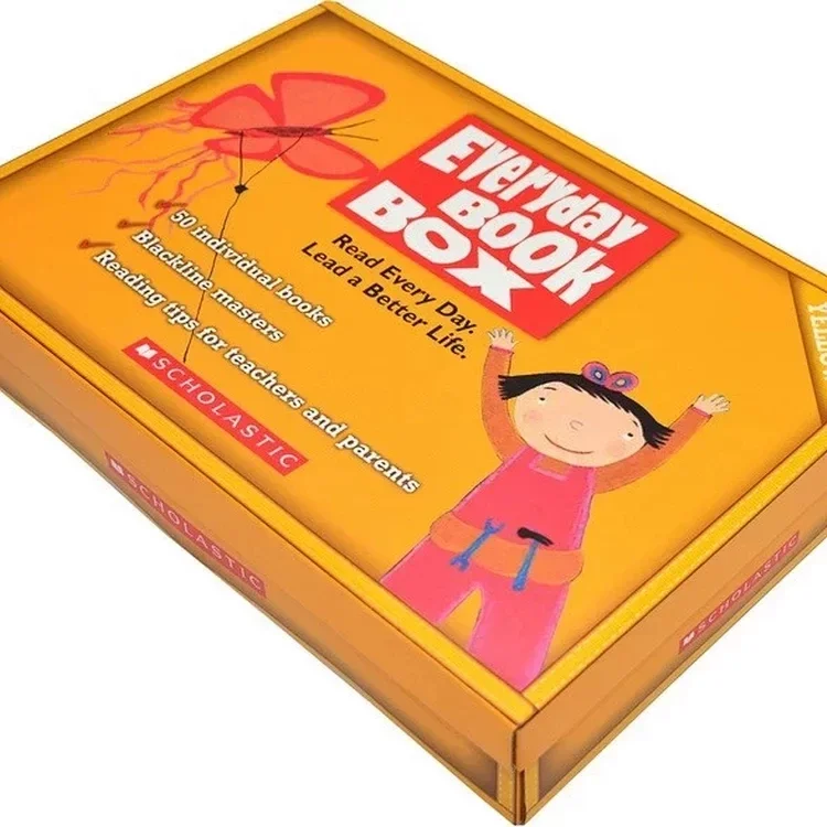學樂scholastic everyday book box 黃盒| 蝦皮購物