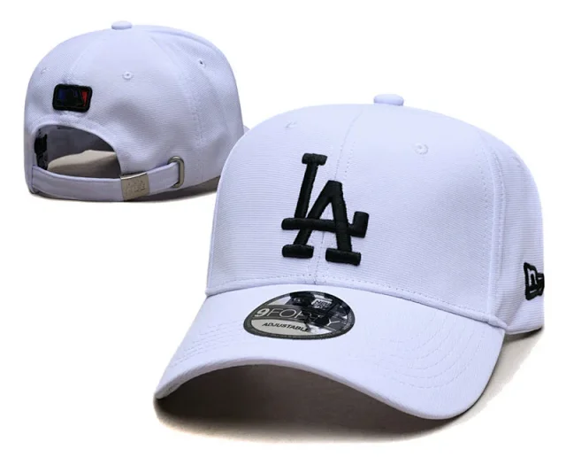 New Era Hats 9FORTY Adjustable LA Logo Baseball Cap product detail image 24