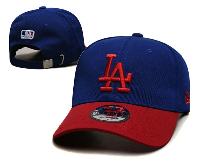 New Era Hats 9FORTY Adjustable LA Logo Baseball Cap product detail image 19