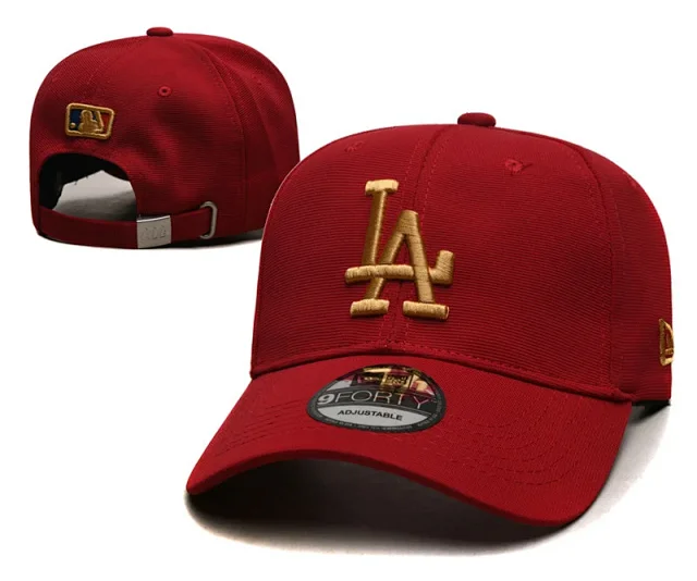 New Era Hats 9FORTY Adjustable LA Logo Baseball Cap product detail image 26
