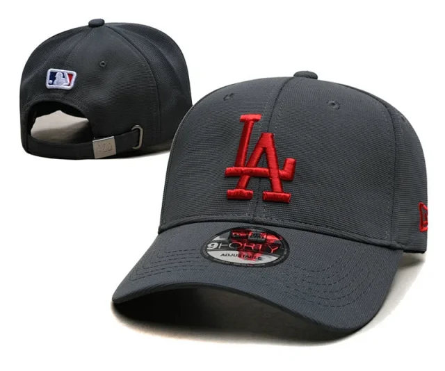 New Era Hats 9FORTY Adjustable LA Logo Baseball Cap product detail image 12
